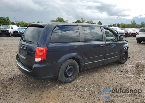 2011 Dodge Grand Caravan Express из США, поврежденный, VIN 2D4RN4DG3BR655143